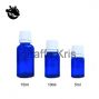 10ml blue essential oil glass bottle